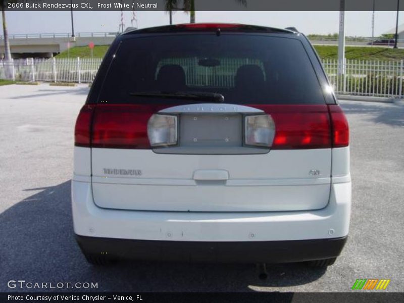 Frost White / Neutral 2006 Buick Rendezvous CXL