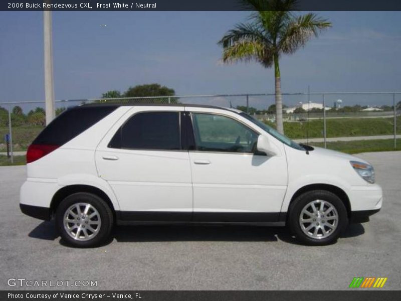 Frost White / Neutral 2006 Buick Rendezvous CXL