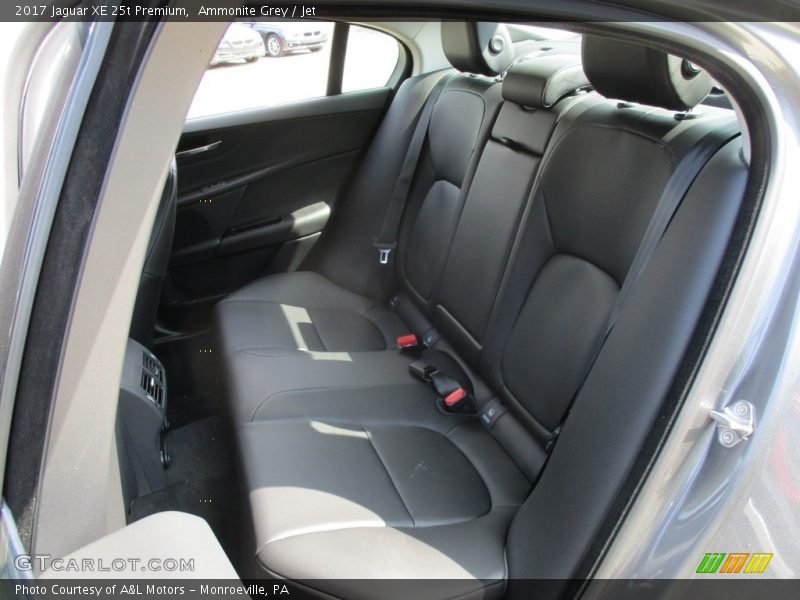 Rear Seat of 2017 XE 25t Premium