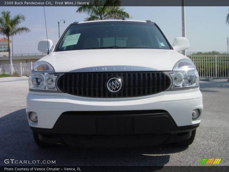Frost White / Neutral 2006 Buick Rendezvous CXL