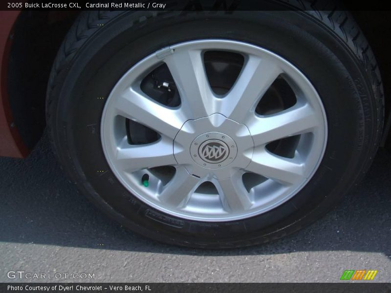 Cardinal Red Metallic / Gray 2005 Buick LaCrosse CXL