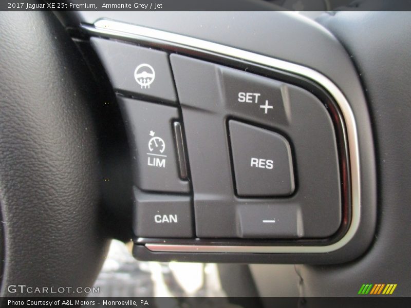 Controls of 2017 XE 25t Premium