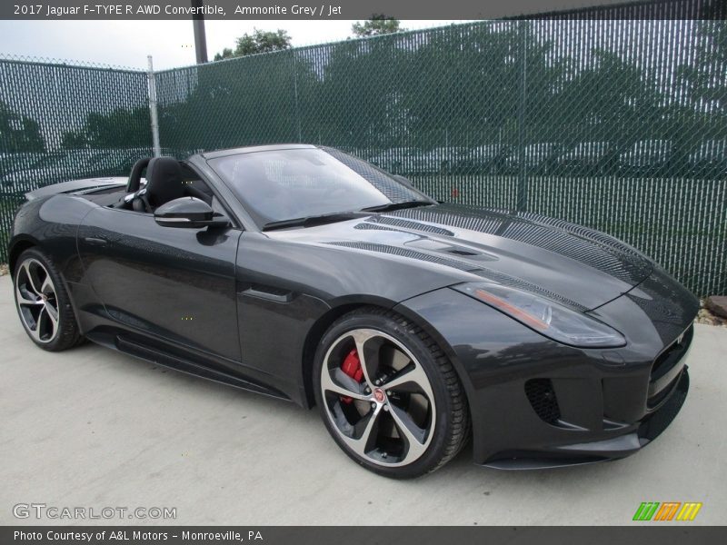 Front 3/4 View of 2017 F-TYPE R AWD Convertible