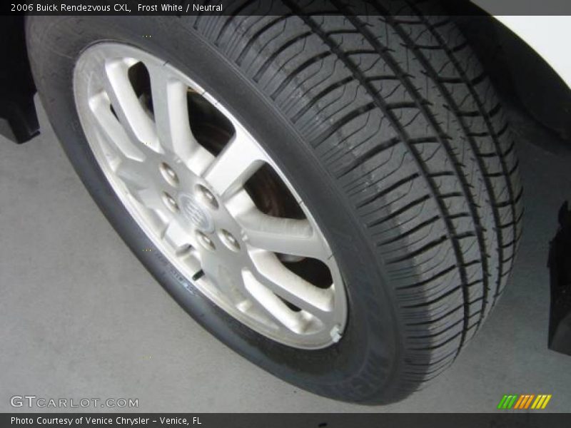 Frost White / Neutral 2006 Buick Rendezvous CXL