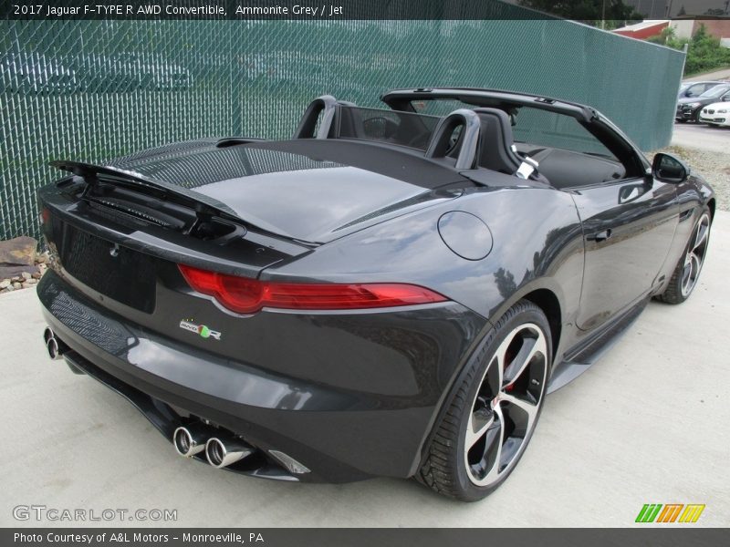 Ammonite Grey / Jet 2017 Jaguar F-TYPE R AWD Convertible