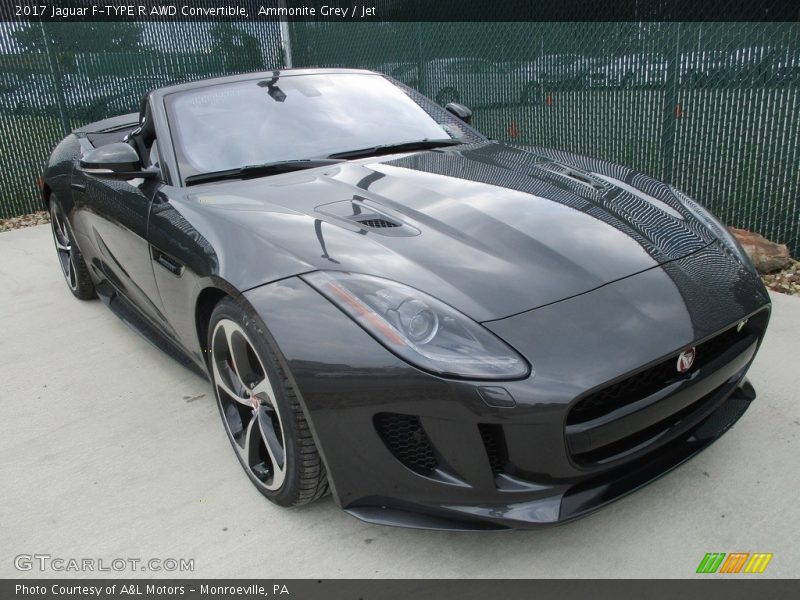 Front 3/4 View of 2017 F-TYPE R AWD Convertible