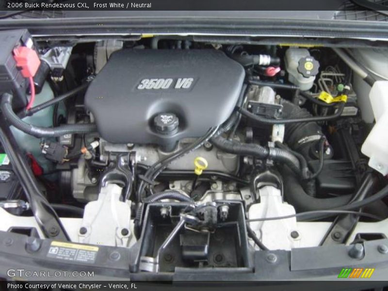 Frost White / Neutral 2006 Buick Rendezvous CXL