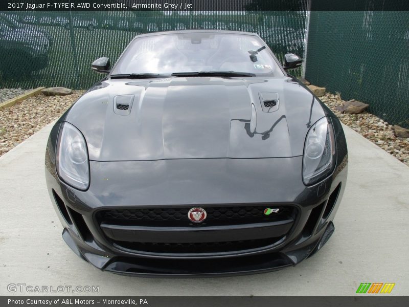 Ammonite Grey / Jet 2017 Jaguar F-TYPE R AWD Convertible