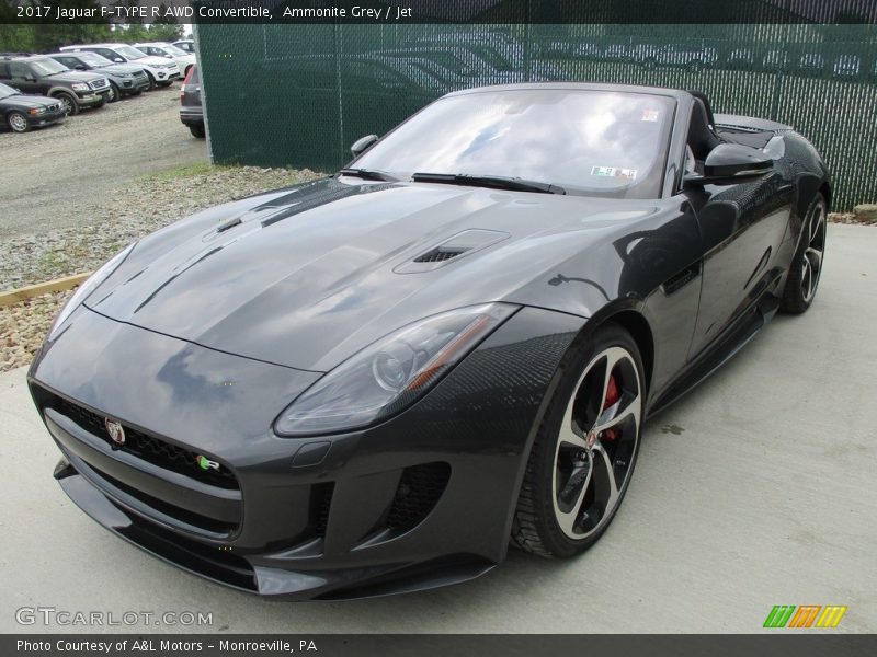 Ammonite Grey / Jet 2017 Jaguar F-TYPE R AWD Convertible