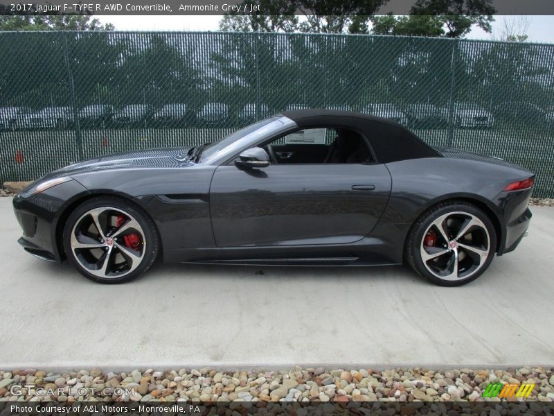  2017 F-TYPE R AWD Convertible Ammonite Grey