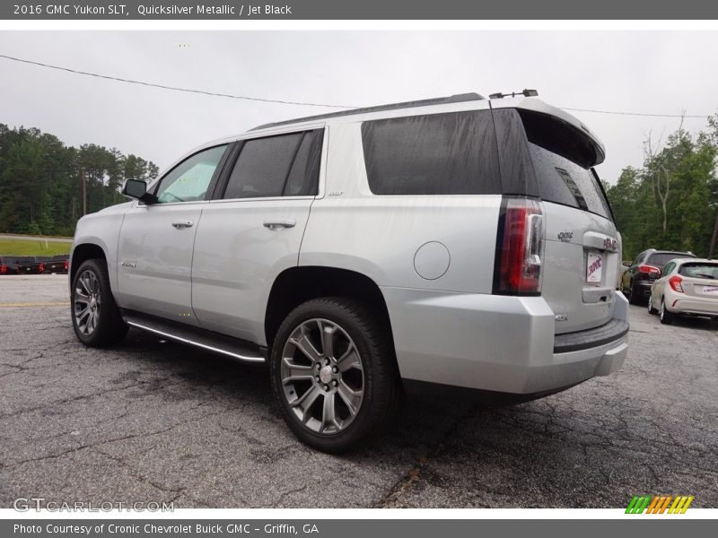 Quicksilver Metallic / Jet Black 2016 GMC Yukon SLT