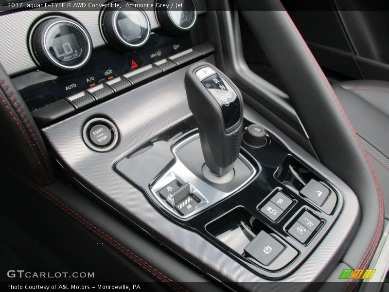  2017 F-TYPE R AWD Convertible 8 Speed Automatic Shifter