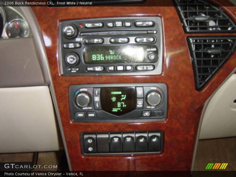 Frost White / Neutral 2006 Buick Rendezvous CXL