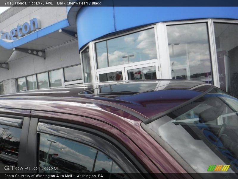 Dark Cherry Pearl / Black 2013 Honda Pilot EX-L 4WD
