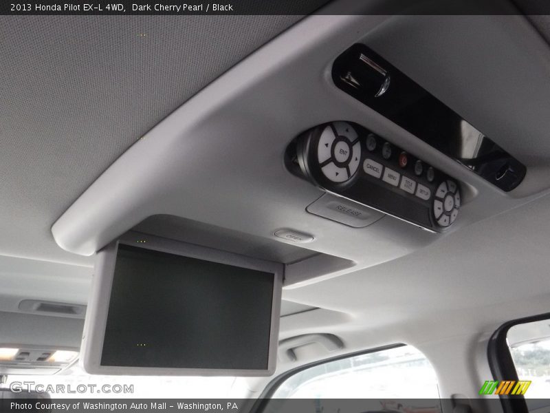 Dark Cherry Pearl / Black 2013 Honda Pilot EX-L 4WD