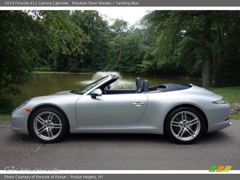  2014 911 Carrera Cabriolet Rhodium Silver Metallic