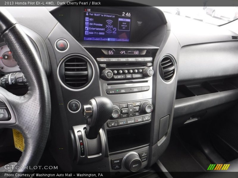Dark Cherry Pearl / Black 2013 Honda Pilot EX-L 4WD