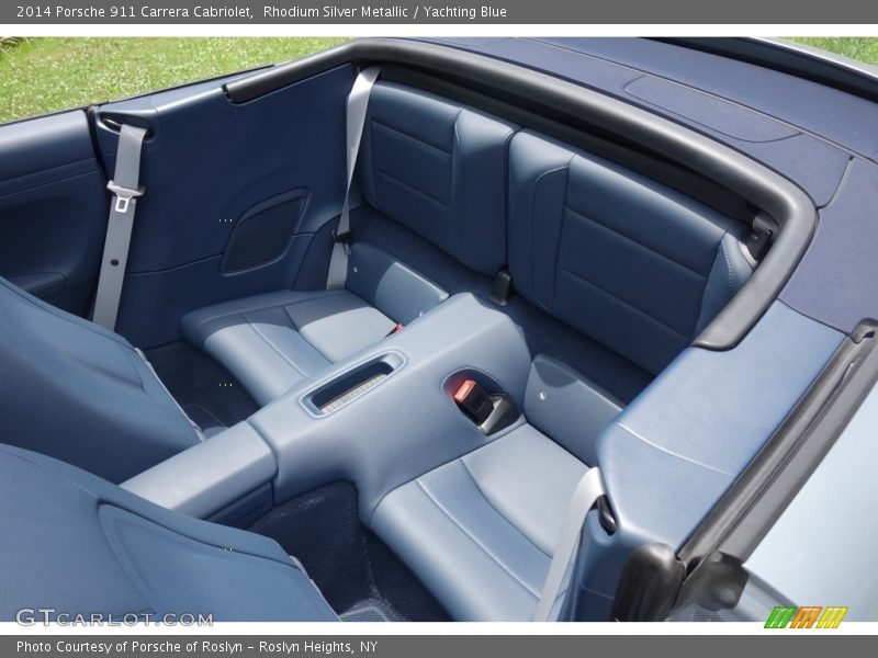 Rear Seat of 2014 911 Carrera Cabriolet