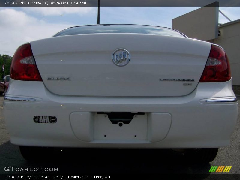 White Opal / Neutral 2009 Buick LaCrosse CX