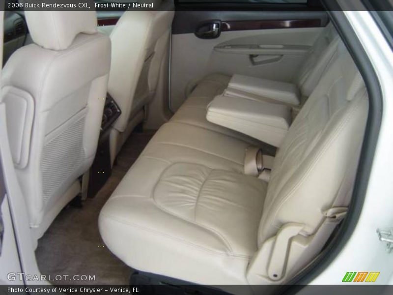 Frost White / Neutral 2006 Buick Rendezvous CXL