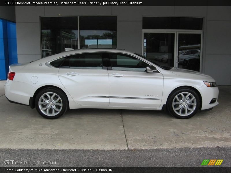 Iridescent Pearl Tricoat / Jet Black/Dark Titanium 2017 Chevrolet Impala Premier