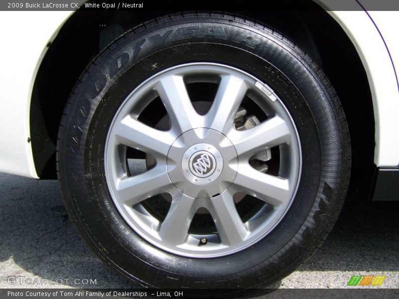 White Opal / Neutral 2009 Buick LaCrosse CX