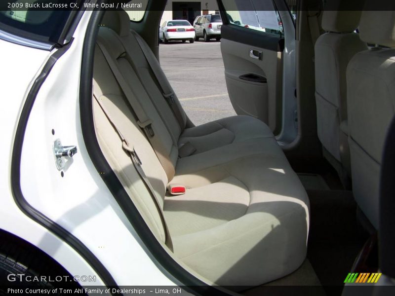 White Opal / Neutral 2009 Buick LaCrosse CX