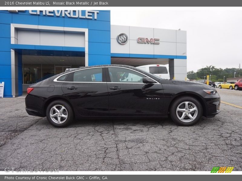 Mosaic Black Metallic / Jet Black 2016 Chevrolet Malibu LS