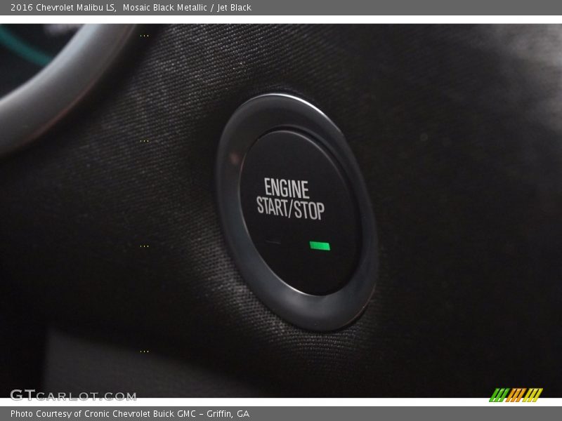 Mosaic Black Metallic / Jet Black 2016 Chevrolet Malibu LS