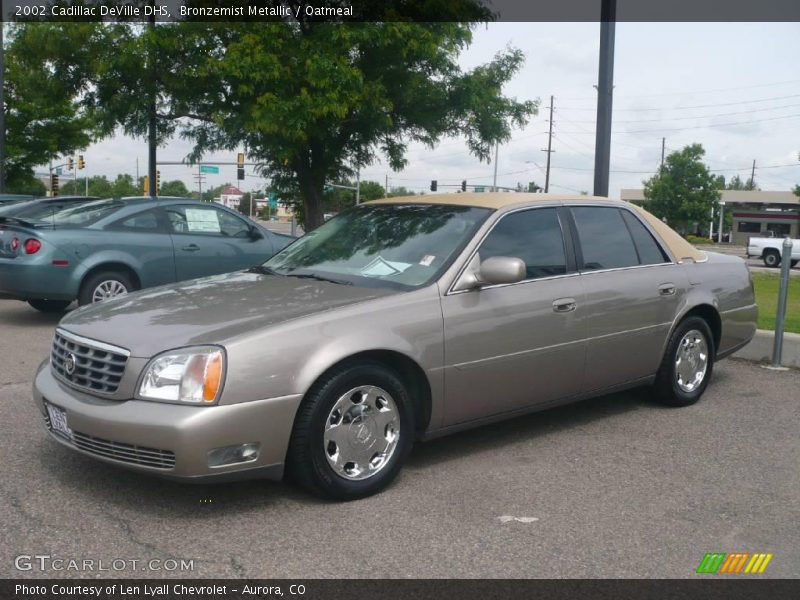 Bronzemist Metallic / Oatmeal 2002 Cadillac DeVille DHS