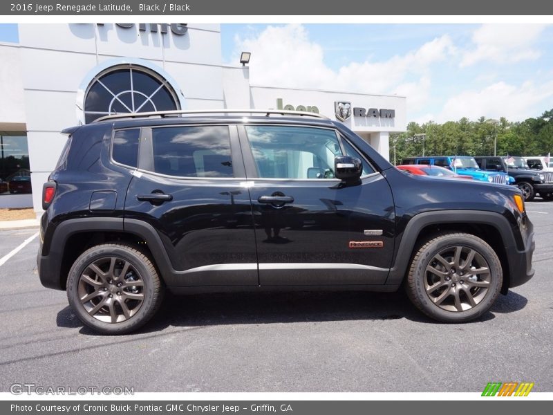 Black / Black 2016 Jeep Renegade Latitude