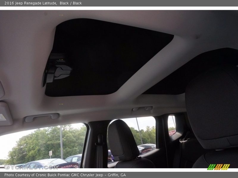 Black / Black 2016 Jeep Renegade Latitude