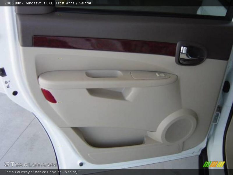 Frost White / Neutral 2006 Buick Rendezvous CXL