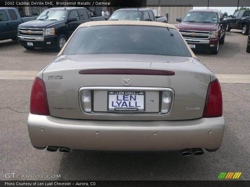 Bronzemist Metallic / Oatmeal 2002 Cadillac DeVille DHS