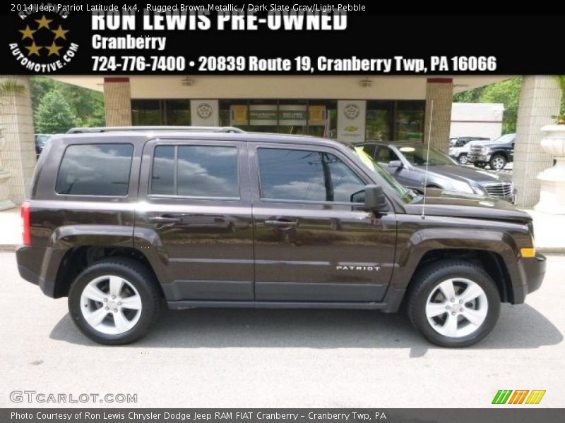 Rugged Brown Metallic / Dark Slate Gray/Light Pebble 2014 Jeep Patriot Latitude 4x4