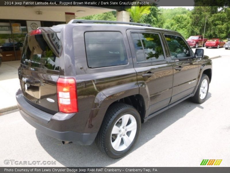 Rugged Brown Metallic / Dark Slate Gray/Light Pebble 2014 Jeep Patriot Latitude 4x4