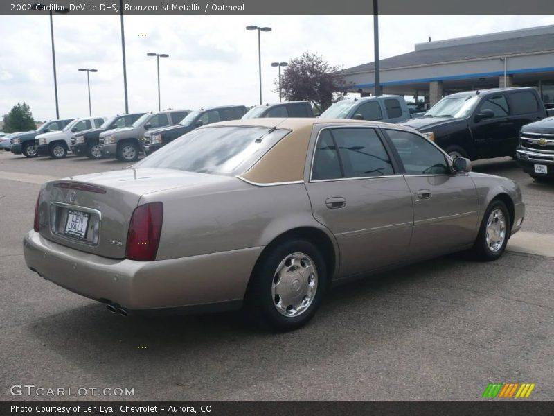 Bronzemist Metallic / Oatmeal 2002 Cadillac DeVille DHS