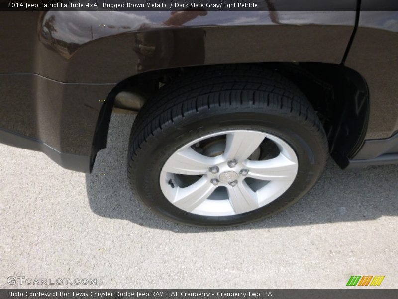 Rugged Brown Metallic / Dark Slate Gray/Light Pebble 2014 Jeep Patriot Latitude 4x4