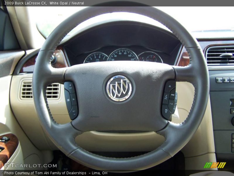 White Opal / Neutral 2009 Buick LaCrosse CX