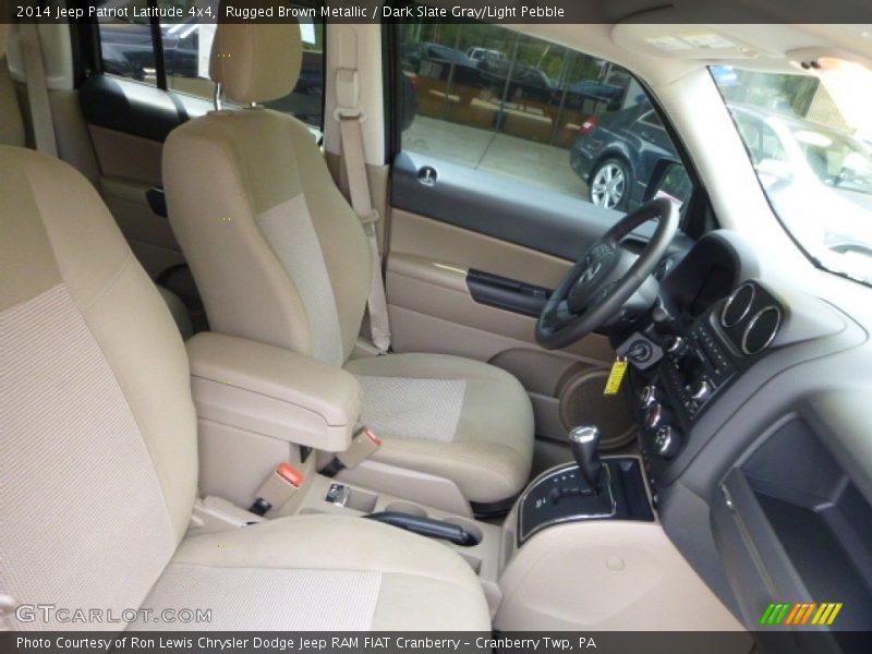 Rugged Brown Metallic / Dark Slate Gray/Light Pebble 2014 Jeep Patriot Latitude 4x4
