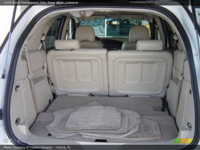 Frost White / Neutral 2006 Buick Rendezvous CXL