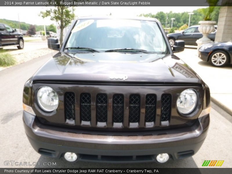 Rugged Brown Metallic / Dark Slate Gray/Light Pebble 2014 Jeep Patriot Latitude 4x4