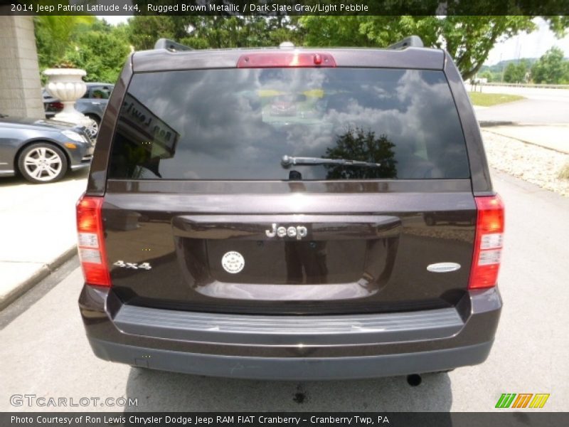 Rugged Brown Metallic / Dark Slate Gray/Light Pebble 2014 Jeep Patriot Latitude 4x4