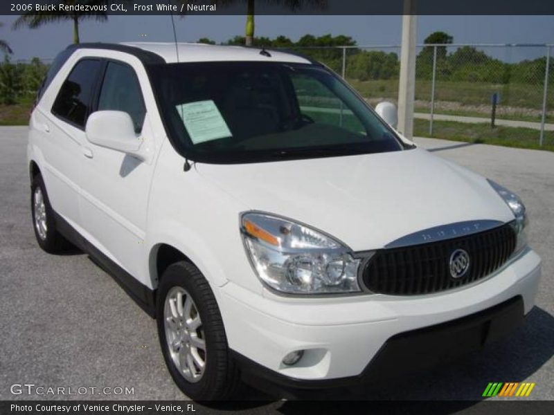 Frost White / Neutral 2006 Buick Rendezvous CXL