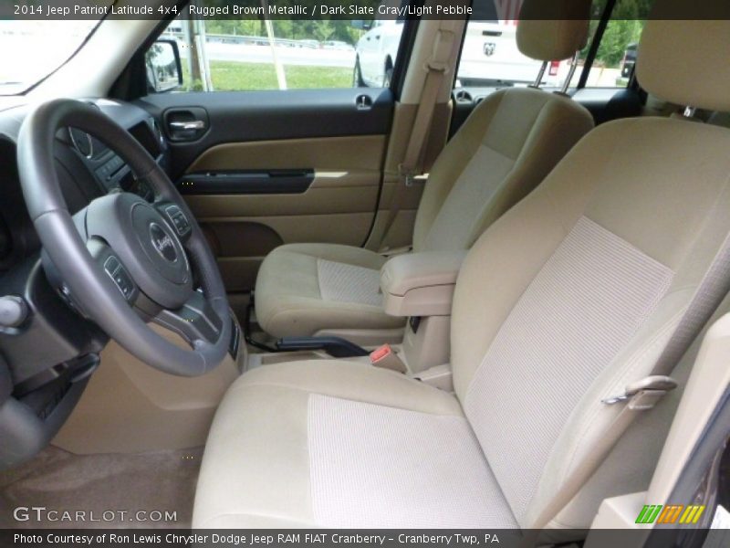 Rugged Brown Metallic / Dark Slate Gray/Light Pebble 2014 Jeep Patriot Latitude 4x4