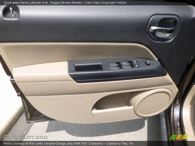 Rugged Brown Metallic / Dark Slate Gray/Light Pebble 2014 Jeep Patriot Latitude 4x4
