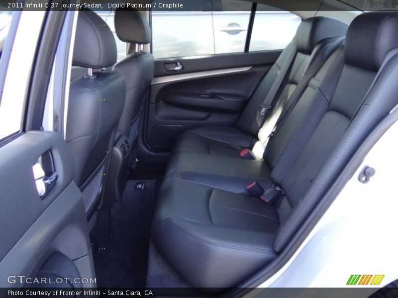 Liquid Platinum / Graphite 2011 Infiniti G 37 Journey Sedan