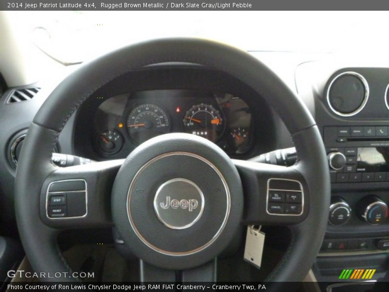 Rugged Brown Metallic / Dark Slate Gray/Light Pebble 2014 Jeep Patriot Latitude 4x4