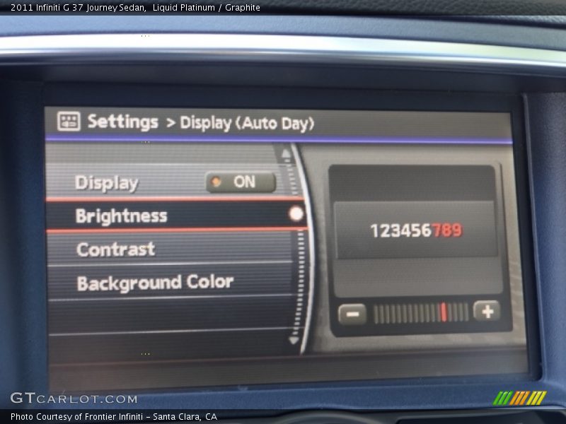 Liquid Platinum / Graphite 2011 Infiniti G 37 Journey Sedan