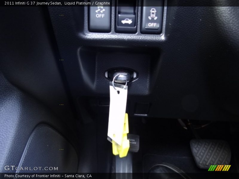 Liquid Platinum / Graphite 2011 Infiniti G 37 Journey Sedan